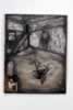 2009, Oil, charcoal, imk & mixed media on paper, 16" x 20"